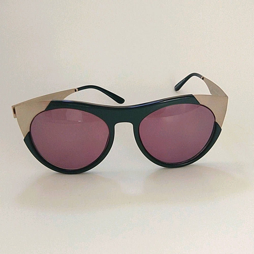 ZouBisou gold tipped cat eye sunglasses